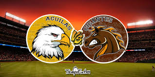 GIGANTES SE IMPONEN A LOS AGUILUCHOS 8-3