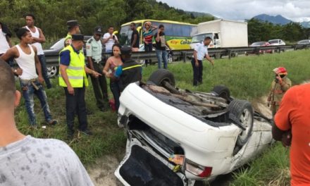 Accidente en la 6 de Noviembre