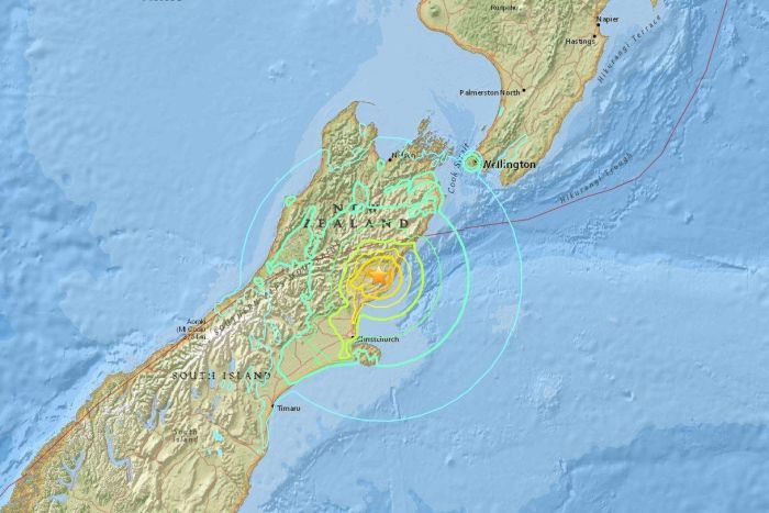 Terremoto en Nueva Zelanda