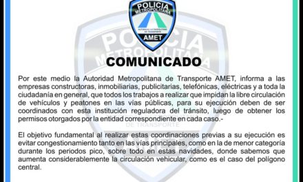 AMET emite comunicado