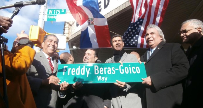 Freddy Beras  Goico Way en NY