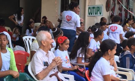 Cutupú celebra con Amiguitos de Jesús