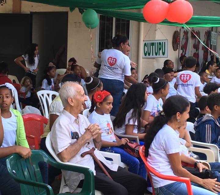 Cutupú celebra con Amiguitos de Jesús