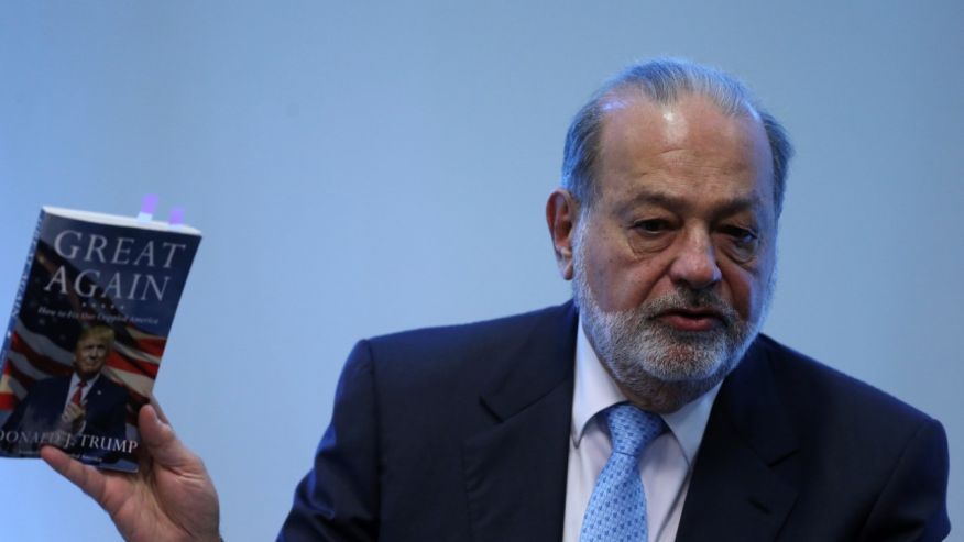 Carlos Slim: el mejor muro es inversión y empleo