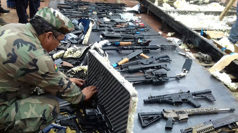 Bolivia incauta cargamento de armas de uso militar que pasó por RD