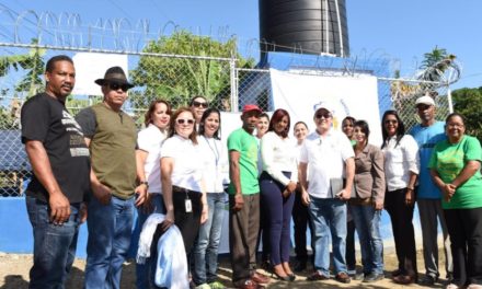 Voluntariado dona pozo de agua Pantoja