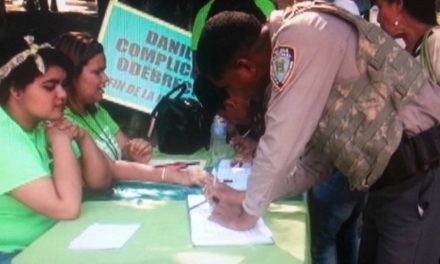 Cancelan sargento firmó el Libro Verde por el Fin de la Impunidad