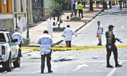 Al menos 31 heridos por explosiones en Bogotá