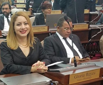 Diputada Gloria Reyes resta credibilidad a la rendición de cuentas