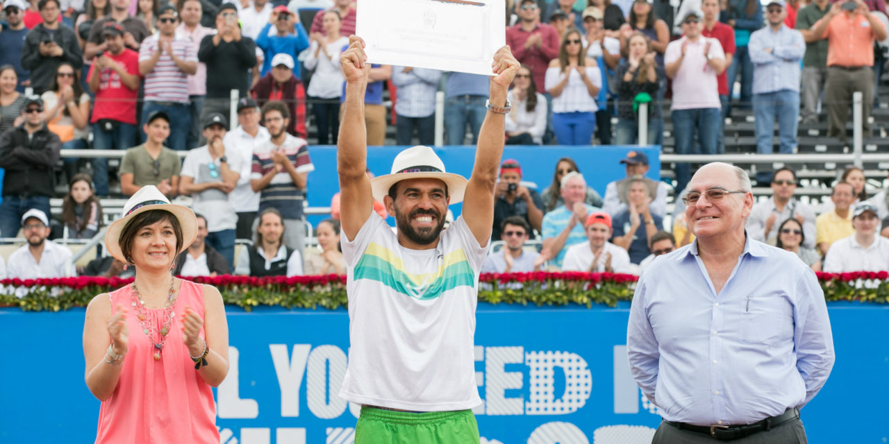 Víctor Estrella campeón por 3ª vez consecutiva en el Ecuador Quito Open