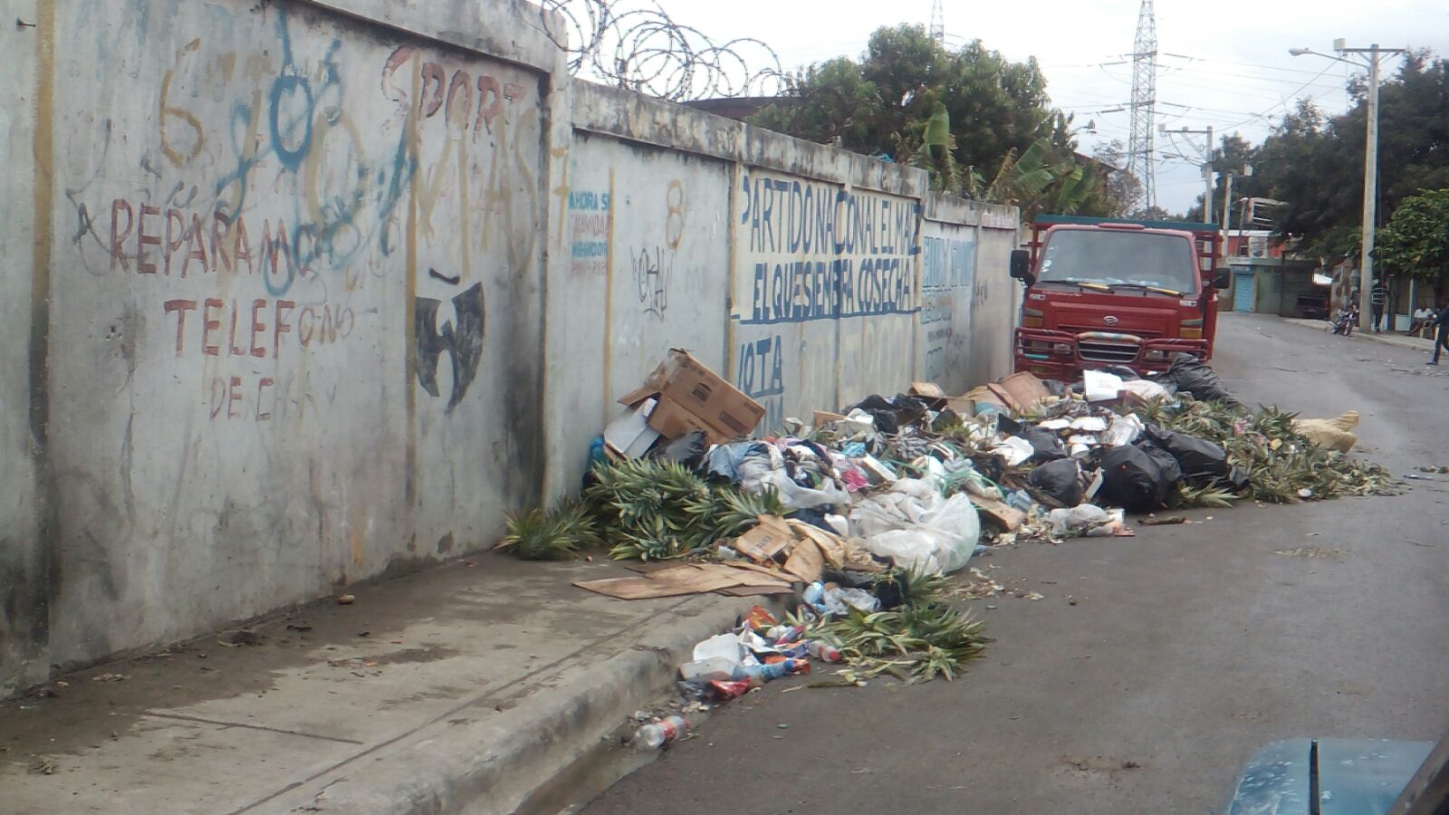 Alcaldía Los Alcarrizos, asfaltado, basura, bacheo de calles de Los Alcarrizos, Alcarrizos News Diario Digital