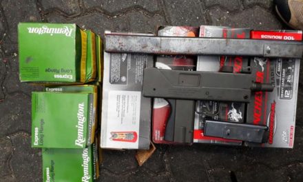 Ministerio de Defensa incauta una metralleta y 600 cartuchos para escopetas en Puerto de Haina Oriental