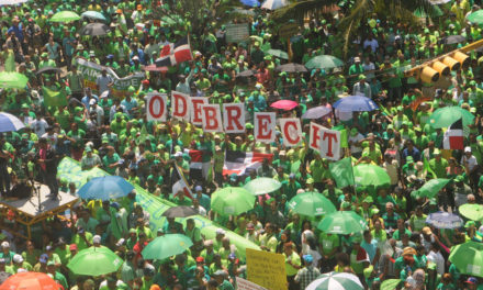 Proclaman El Manifiesto del Cibao contra la corrupción e impunidad en la Marcha Verde