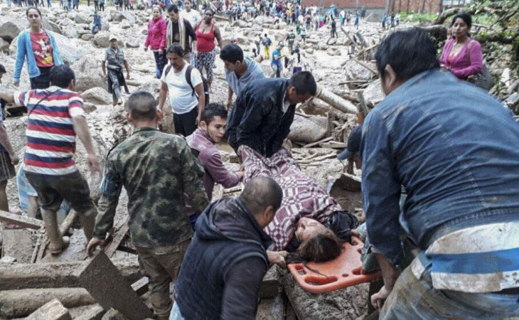 Una fuerte avalancha en Mocoa, Colombia deja más de 206 muertos