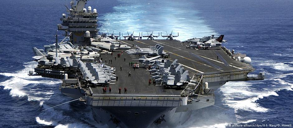 Estados Unidos envía portaaviones a la península coreana