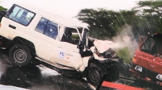 Accidente en Azua deja saldo de dos muertos y varios heridos