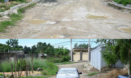 Residentes en el sector Palmarejo exigen la construcción de calles