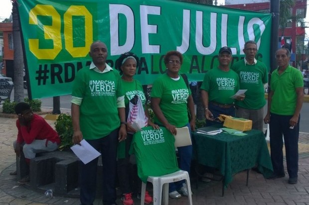 La Marcha Verde se movilizará en Los Alcarrizos el próximo domingo 30, invita a los moradores