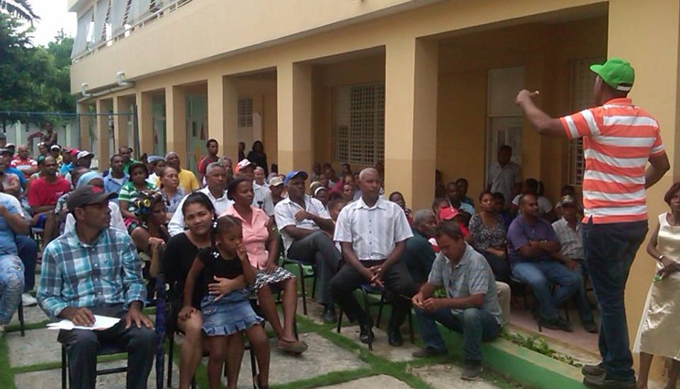 Alcaldía Los Alcarrizos realiza asambleas por presupuesto participativo 2017