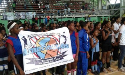 Con la participación de más de 500 atletas inauguran Torneo Voleibol Alcarrizos 2017