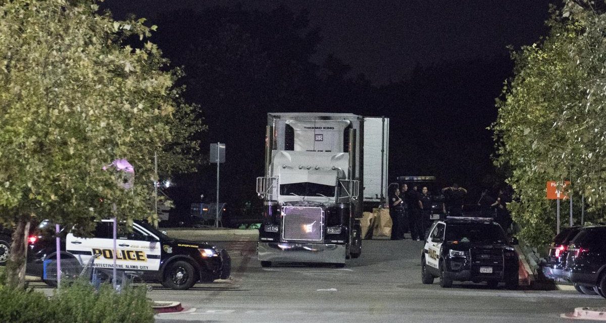 Contrabando humano en un camión que dejó 9 muertos en San Antonio, Texas, Estados Unidos