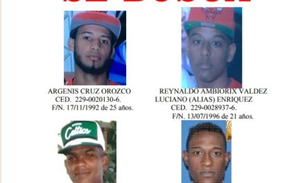 Policía Nacional identifica a cuatro hombres vinculados a muerte de dos oficiales en Los Alcarrizos