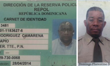 La Policía Nacional identifica los sospechosos de dar muerte a los dos oficiales en Los Alcarrizos