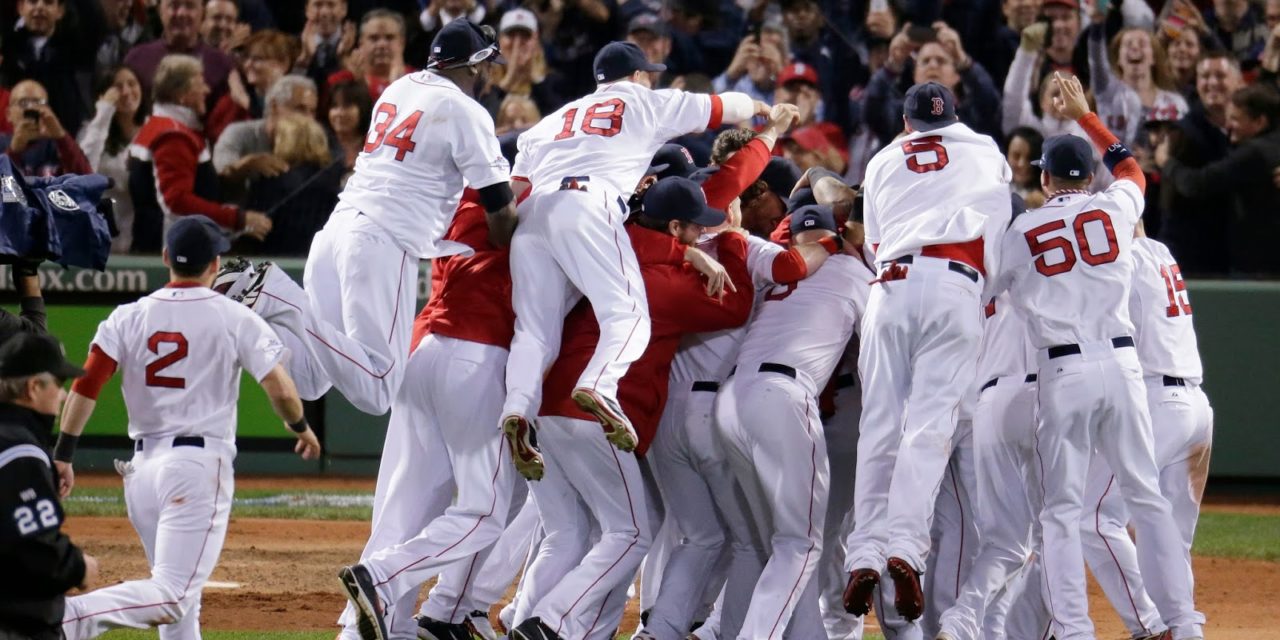 ¡Boston Red Sox, campeón de las Grandes Ligas!