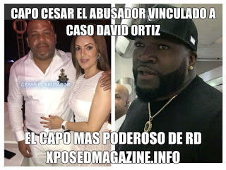 Vinculan al atentado a David Ortiz, al capo más poderoso de RD: César El Abusador