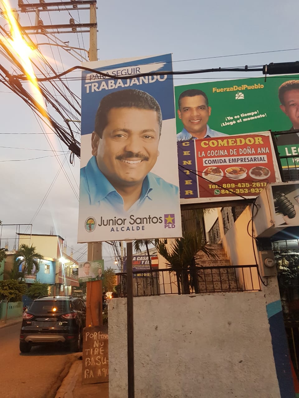 publicidad del alcalde Junior Santos, Alcarrizos News, Diario Digital publicidad del alcalde Junior Santos