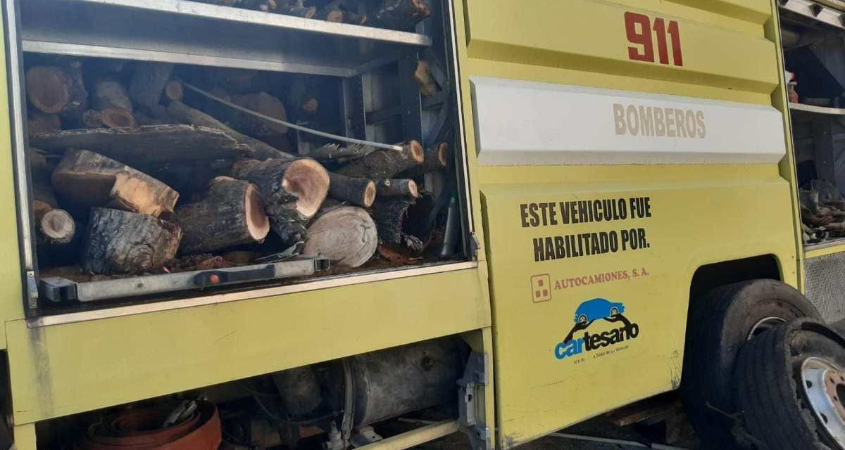 Denuncian exalcalde de Los Alcarrizos Junior Santos usaba vehículos del cuerpo de bomberos para contrabando de madera