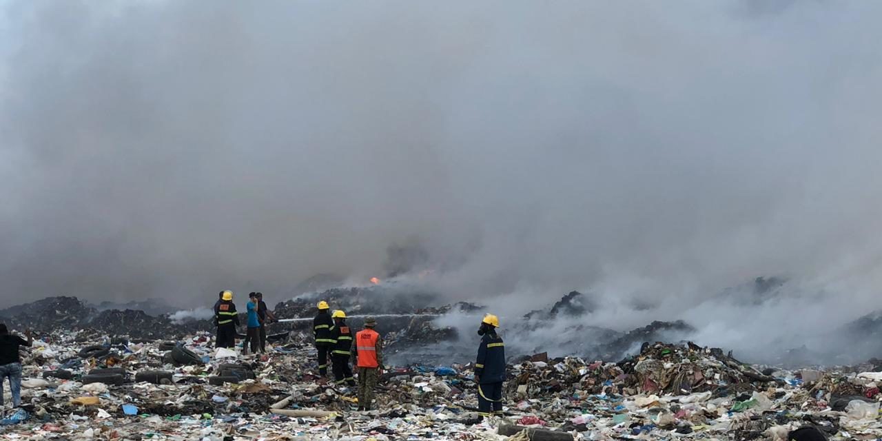 Ante “agresión” a la salud que supone el incendio de Duquesa, sectores claman por solución definitiva