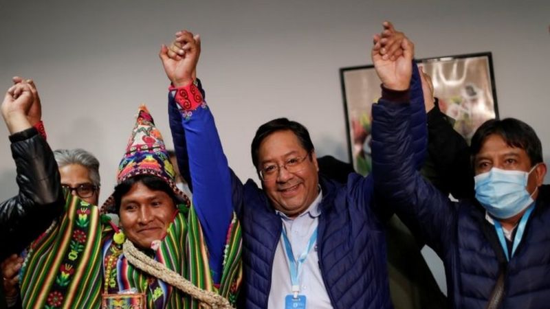 Luis Arce del MAS gana las elecciones, será el próximo presidente de izquierda de Bolivia