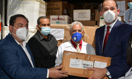 Promese-Cal entrega medicamentos al hospital Vinicio Calventi en Los Alcarrizos