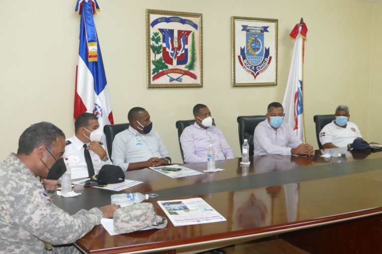 Alcaldía Boca Chica y autoridades reforzarán medidas prevención COVID-19