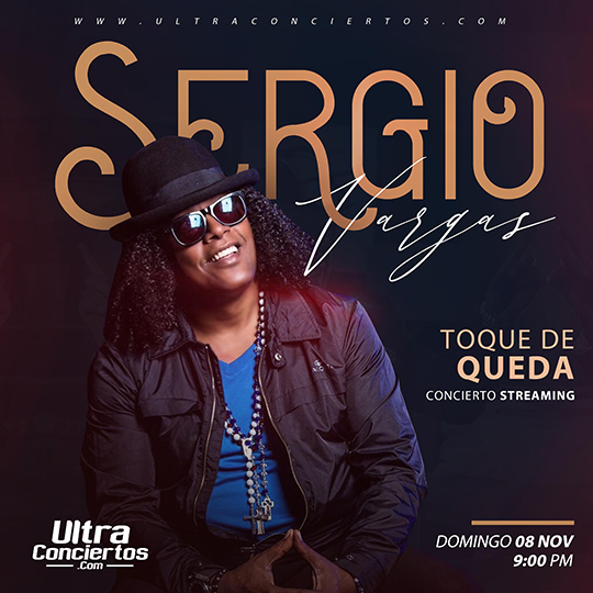 Sergio Vargas podría romper récord ventas en su primer concierto live “Toque de Queda”
