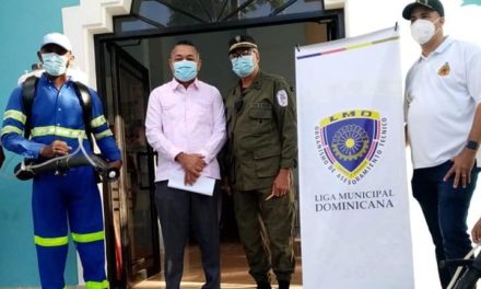 Llega a Boca Chica el programa de desinfección de la Liga Municipal Dominicana