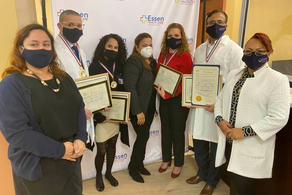 Casa Cultural Dominicana USA reconoce médicos por sus luchas contra COVID-19 en el Bronx