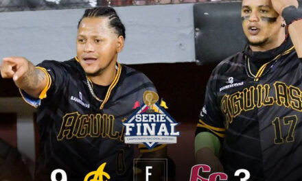 Las Aguilas siguen con vida, vencen a los Gigantes 9 carreras por 3 y provocan un 6to. partido