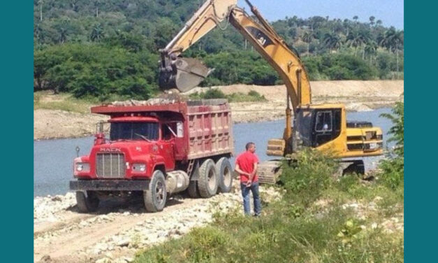 Con nombramiento de Geraldo Díaz, Gobierno da rienda suelta a la extracción de materiales