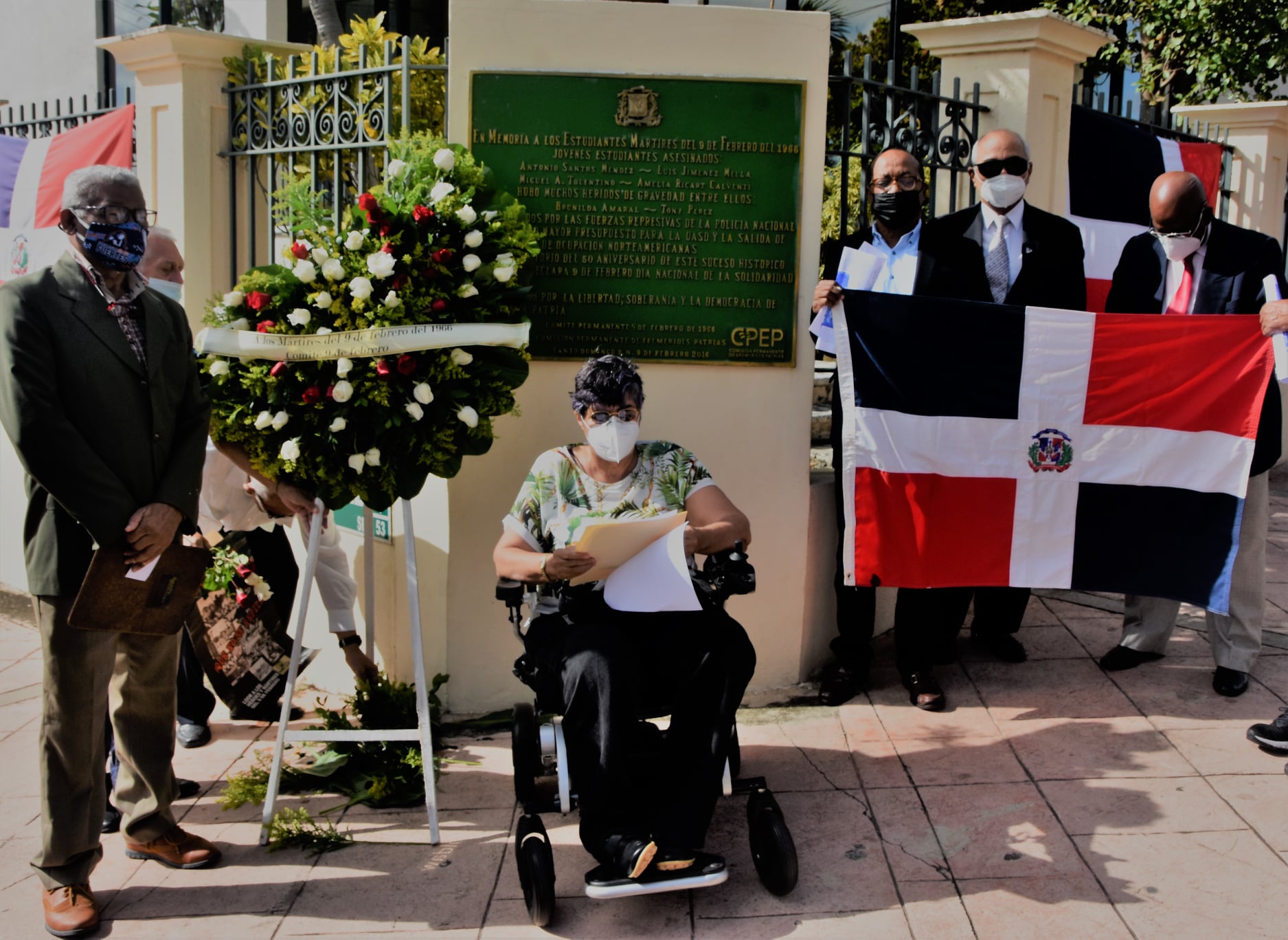 55 conmemoración de la Masacre Estudiantil del 9 de febrero del 19662