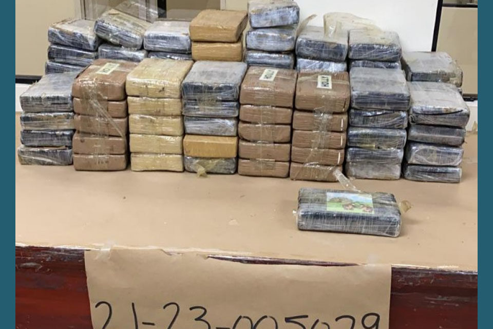 Droga de SPM es cocaína y pesó 91 kilos