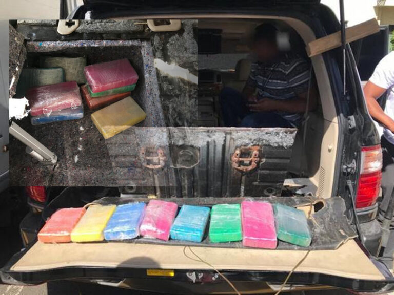 Hallan más droga en vehículo Julito Kilo