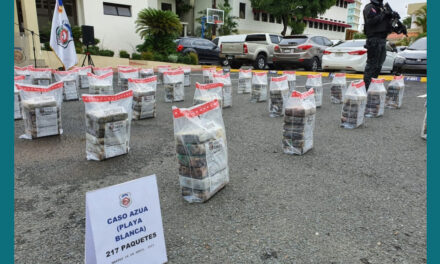 Incautan 217 paquetes de cocaína en Azua