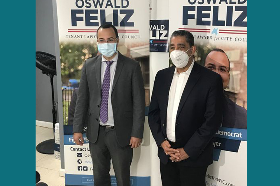 Oswald Feliz: primer concejal dominicano en El Bronx