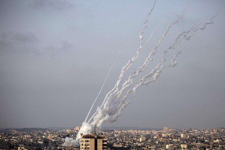 Nueve palestinos muertos por ataques aéreos