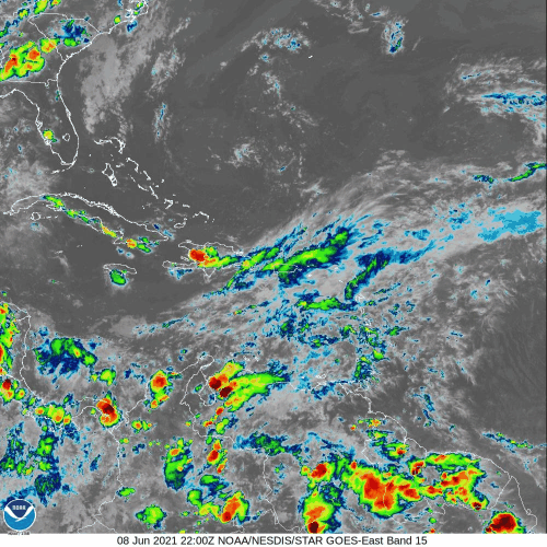 COE emite alerta para 10 provincias