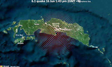 Terremoto magnitud 6.1 afectó Indonesia