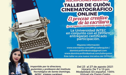 Festival de Cine Dominicano NY anuncia taller de guion cinematográfico