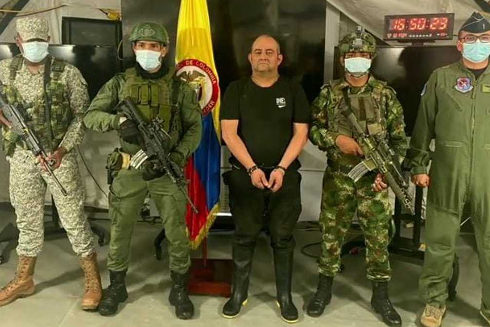 Capturan en Colombia al narco más buscado en ese país